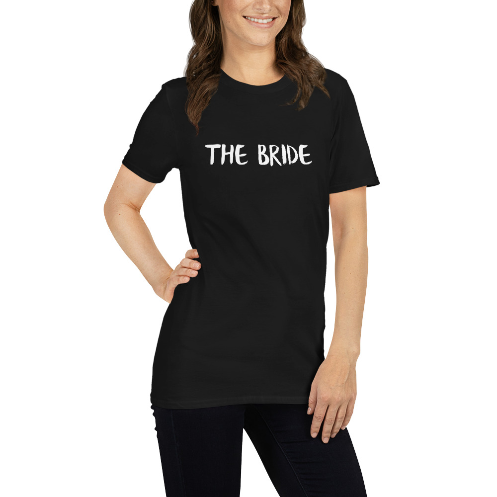 The bride t-shirt - black