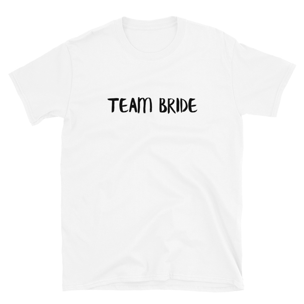 Team Bride T-shirt White