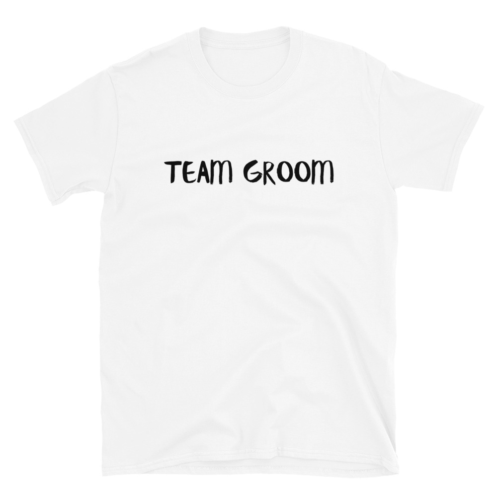 Team Groom T-shirt white