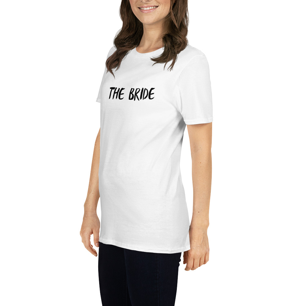 The bride t-shirt - white