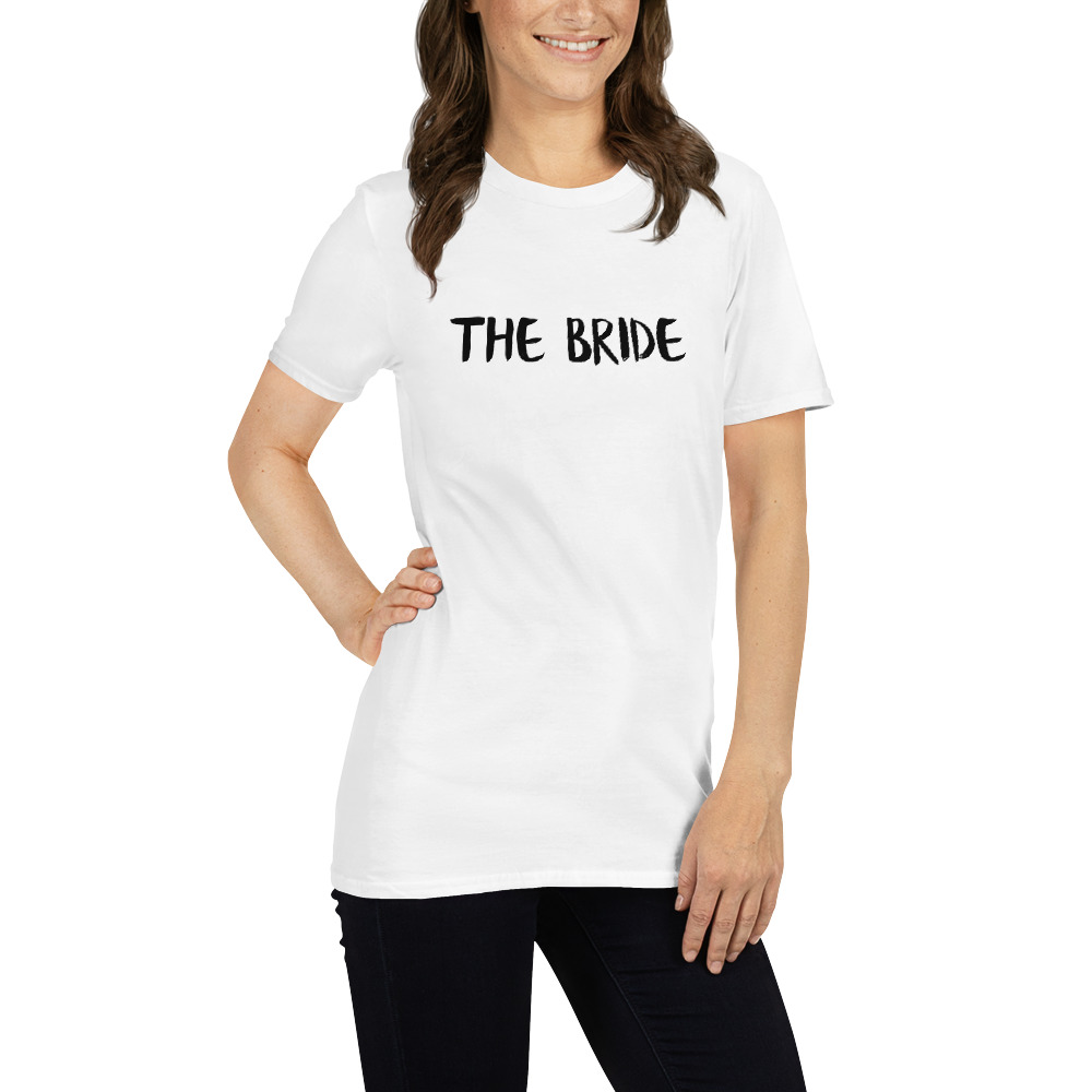 The bride t-shirt - white