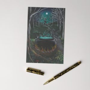 Cauldron Greeting card 4"x6"