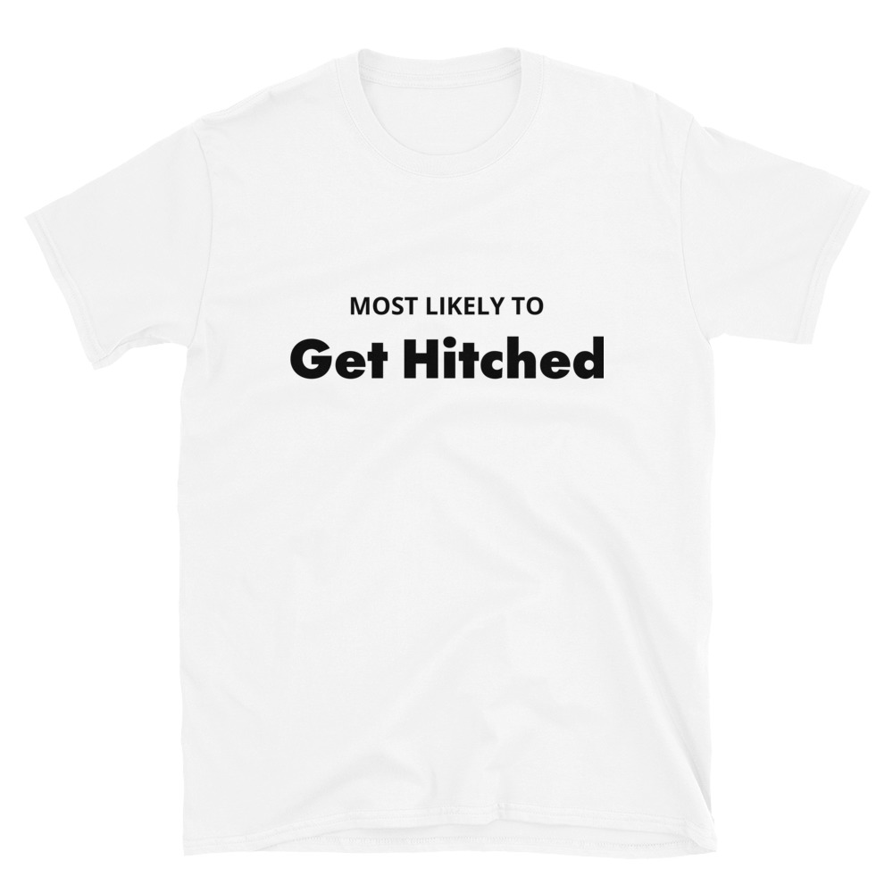 Most Likely to ... Stag Party T-shirt - White